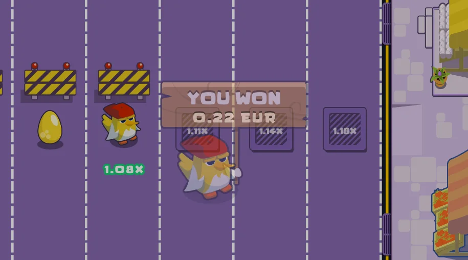 Chicken Cross mobile casino